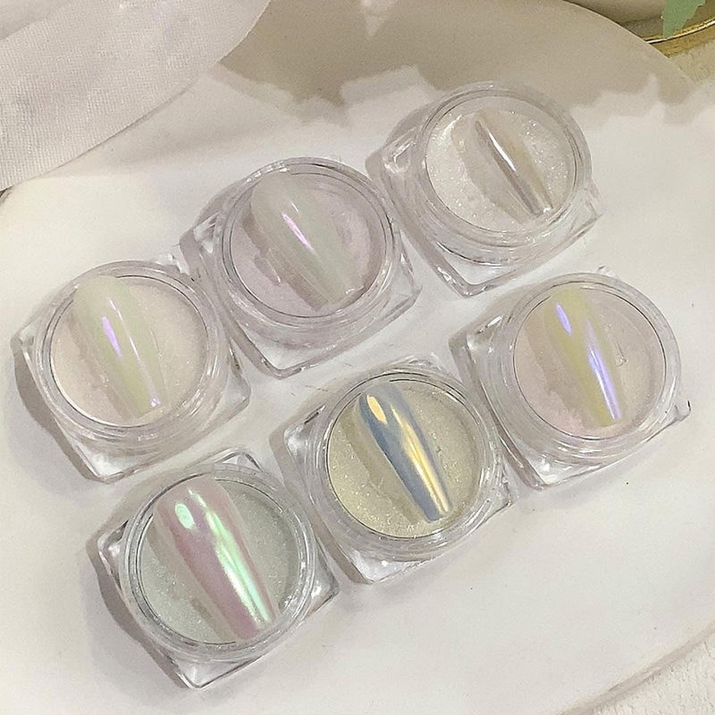 Chrome Powder White 6 pack