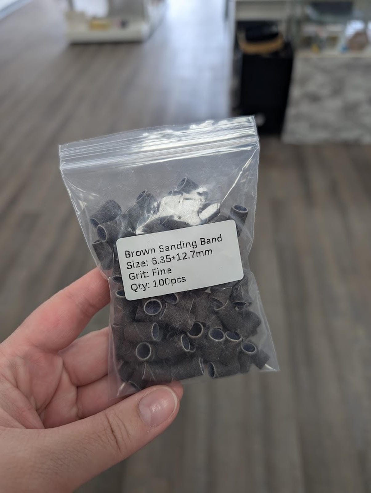 Sanding Bands Brown 100 pack