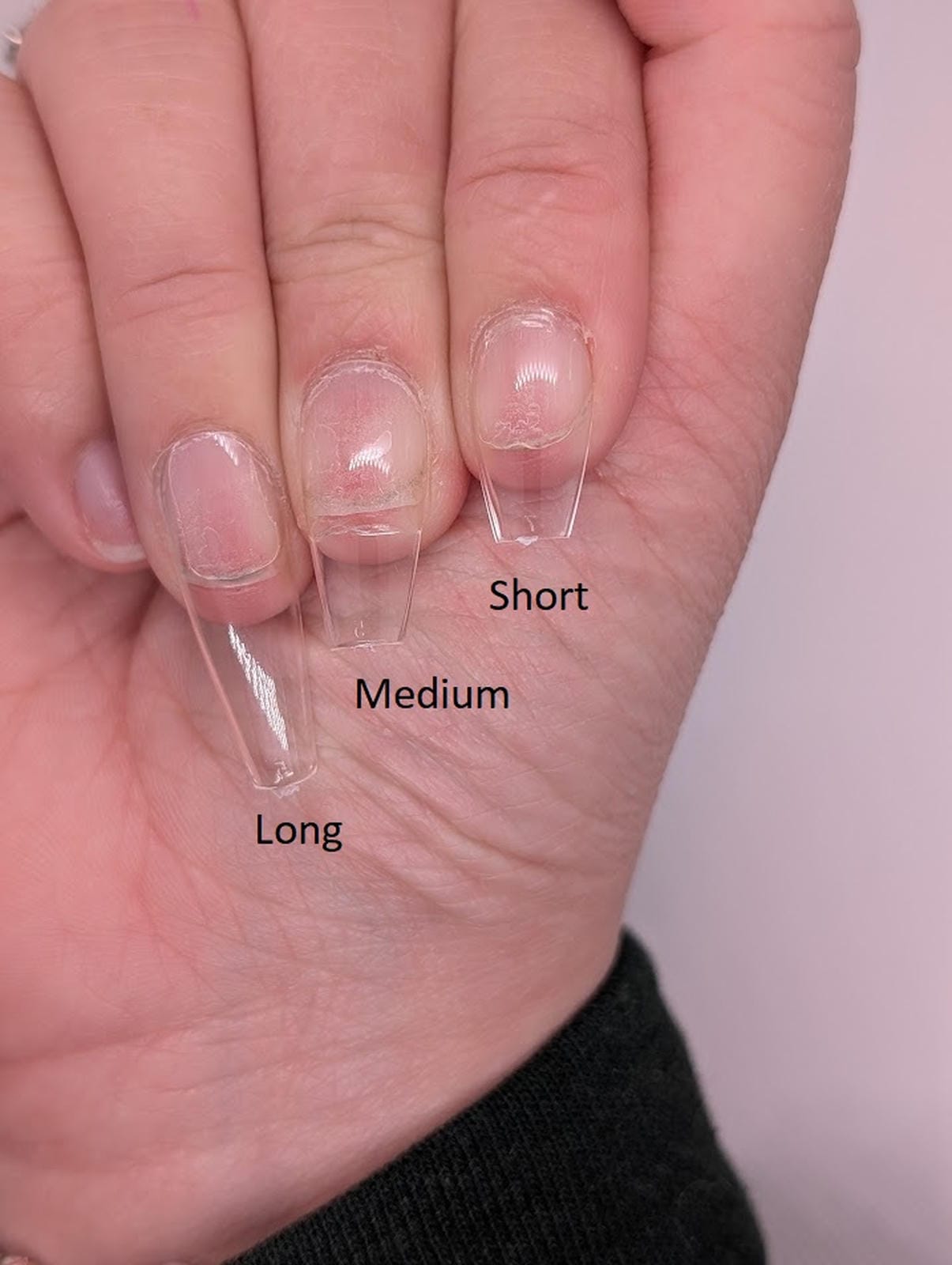 Soft Gel Tips Coffin