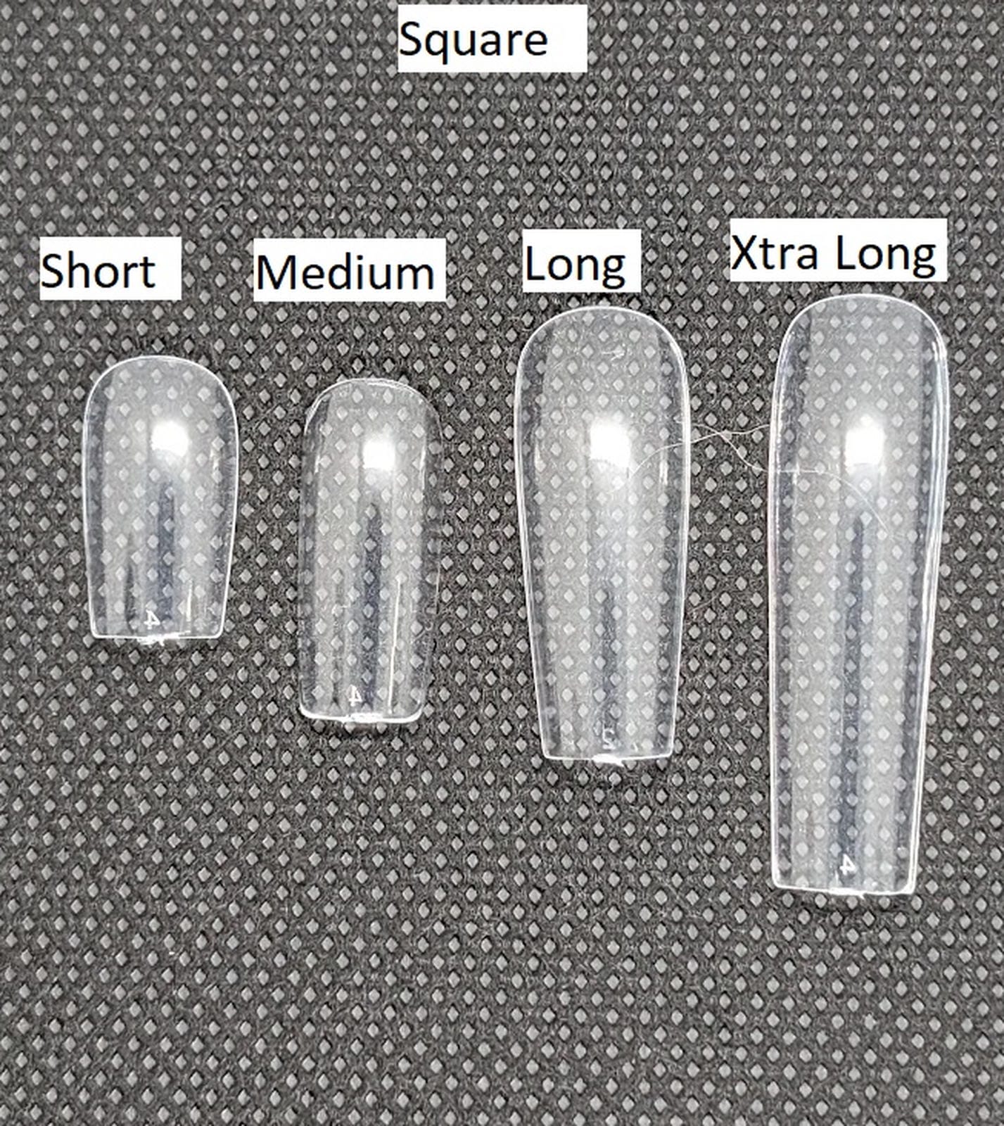 Soft Gel Tip Refills Square Short