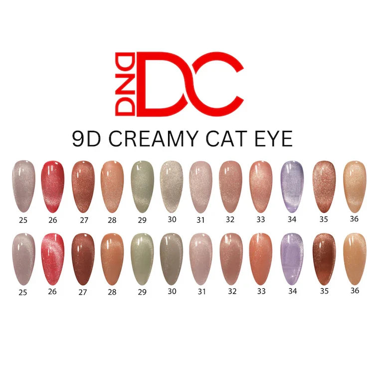 DND DC 9D Creamy Cat Eye 26