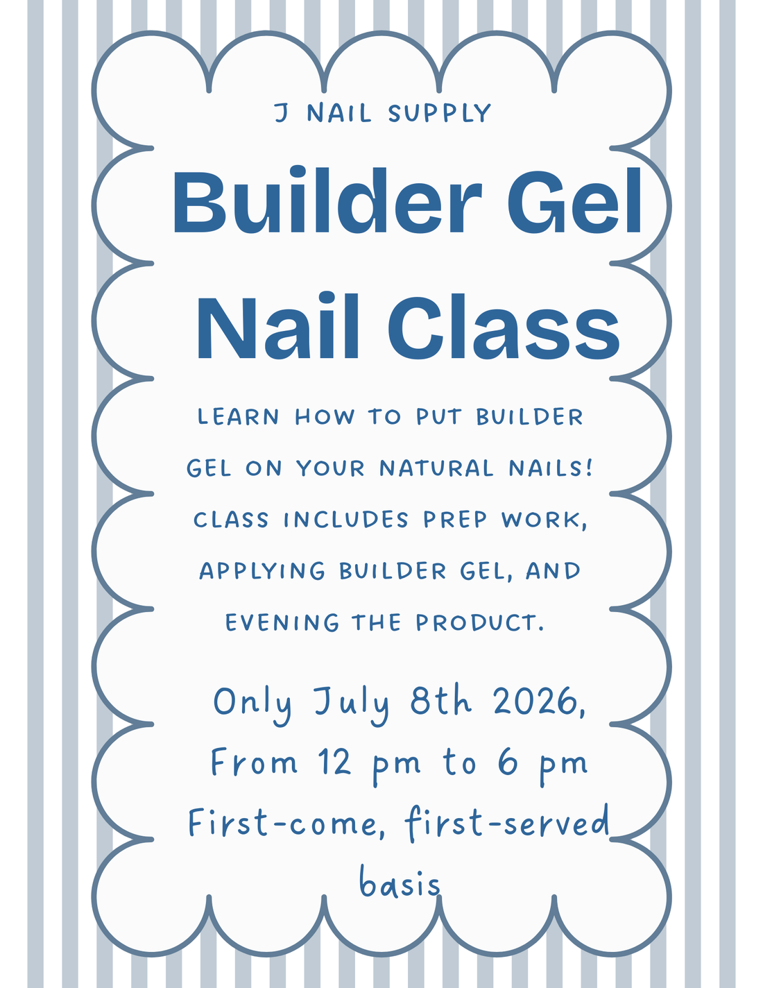 Builder Gel Nail Class July 2026