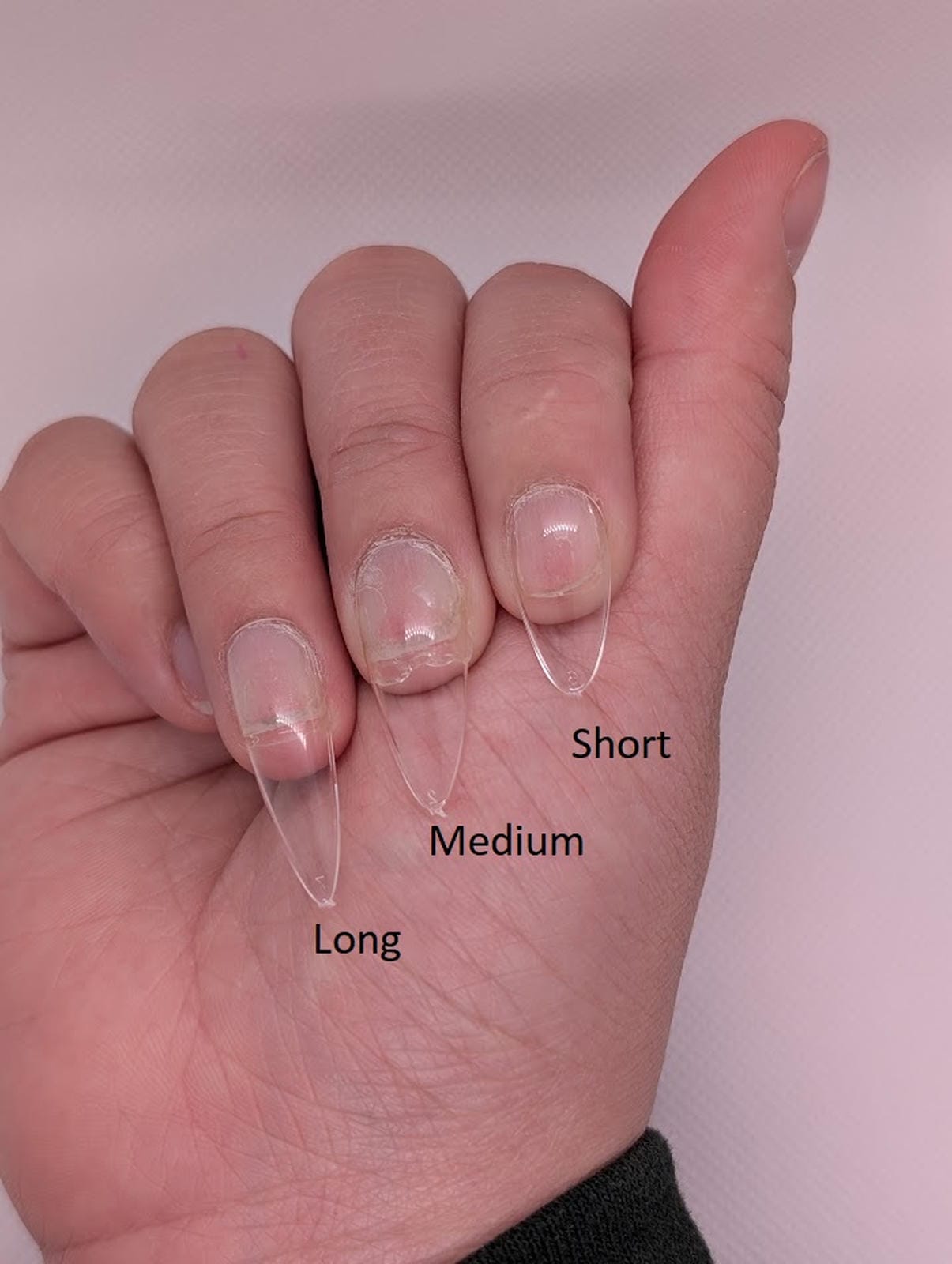 Soft Gel Tips Stiletto