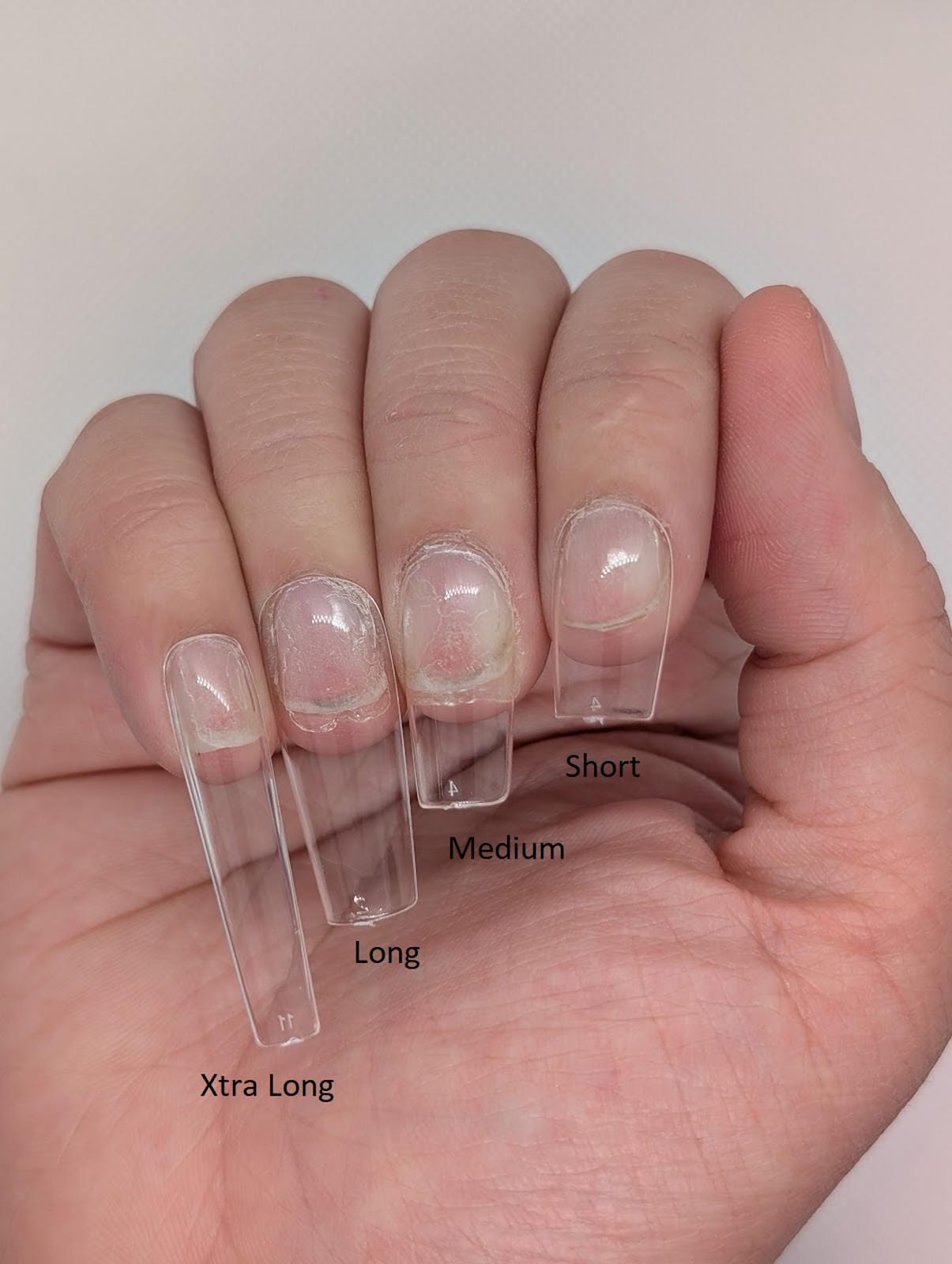 Soft Gel Tip Refills Square Medium