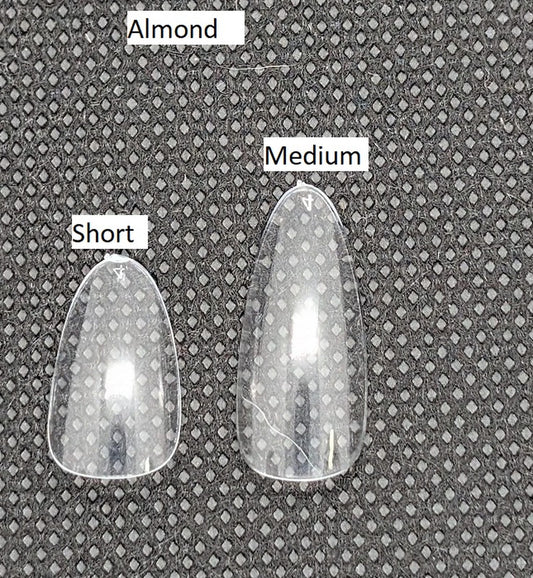 Soft Gel Tip Refills Almond Short