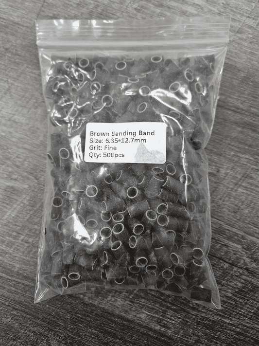 Sanding Bands Brown 500 pack